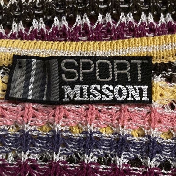 Missoni Sport Stripes Body-con Knit Dress Small - Picture 6 of 6